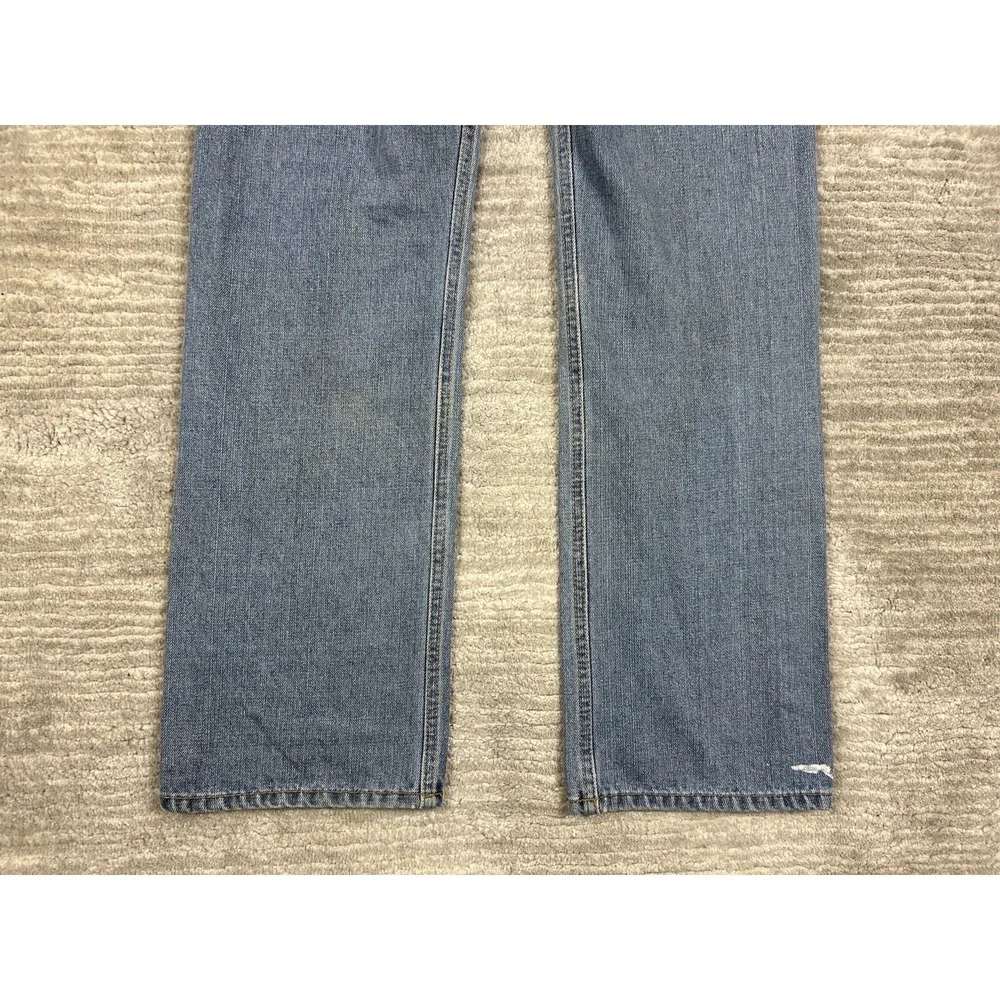 Levi's Jeans Boys 28x27 Blue 514 Straight Medium‎ Wash Denim Classic Fit